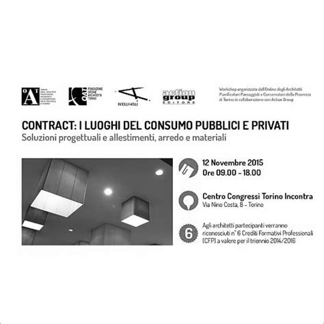 Contract I Luoghi Del Consumo Pubblici E Privati Facchinetti Partners