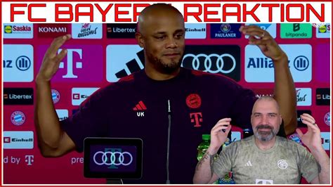 FC Bayern Reaktion zum Pressetalk vor FC Bayern München Bayer 04