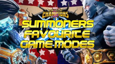 The Best Game Mode As Voted By Summoners Bg Vs Side Quest Vs Story Marvel Contest Of