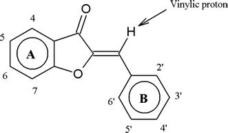 General Structure Of Aurone A Benzofuranone Showing Ring A Vinylic