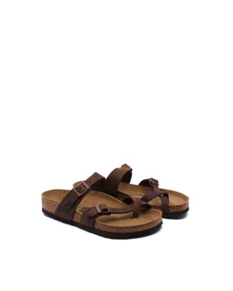 Birkenstock Mayari Sandal In Habana Oiled Leather In Brown Lyst