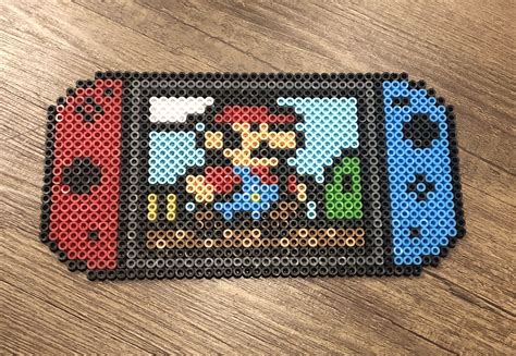 Perler Bead Mario Bros Perler Bead Mario Hama Beads Patterns Perler