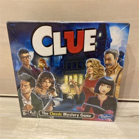 Clue The Classic Mystery Board Game By Hasbro New Sealed