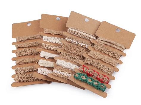 Set Of Jute Trimming Braids Stoklasa Haberdashery And Fabrics