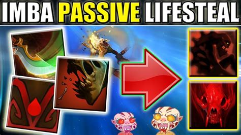 Triple Passive Lifesteal Imba Damage Double Ultimate Abuse Dota 2