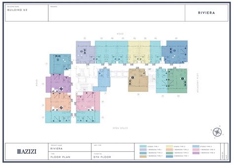 Azizi Riviera 63 Apartments At Meydan MBR City Floor Plan