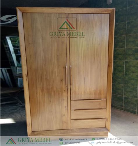 Tempat Tidur Retro Minimalis Jati Furniture Jati Jepara