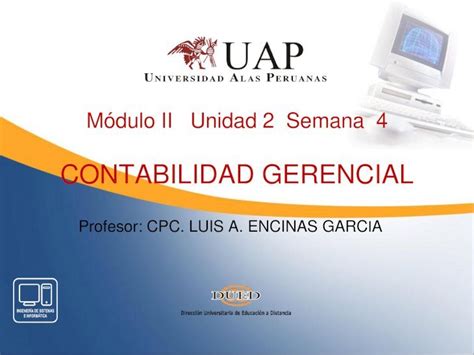 Pdf Semana Contabilidad Gerencial Nociones Contables