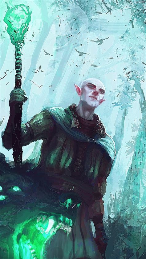 Solas (Dragon Age) Phone Wallpapers