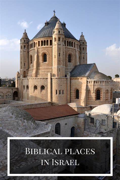 Biblical sites in Israel