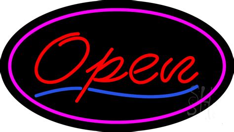 Open Animated LED Neon Sign - Open Neon Signs - Everything Neon