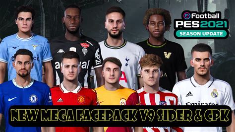 New Mega Facepack V Season Added Faces Pes