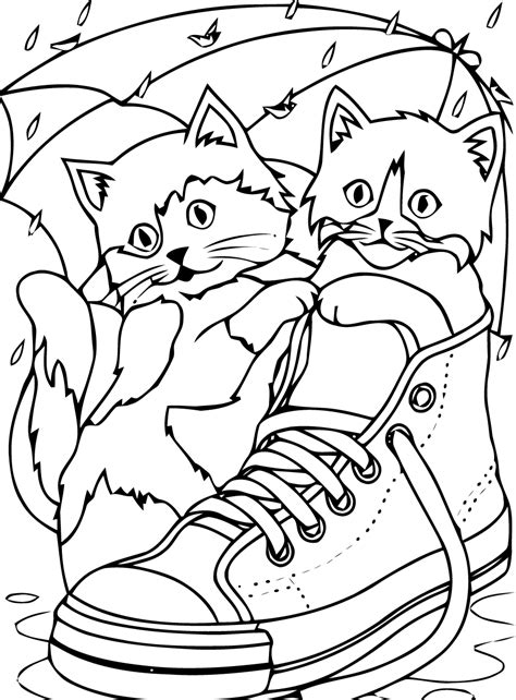 Coloriage Chat 1800 Animaux Dessin à colorier Coloriages à