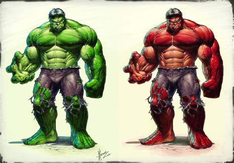 Dale Keowns Hulk My Colours By Rawsunlight On Deviantart