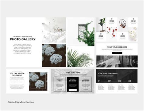 Minimalist Presentation Powerpoint Template