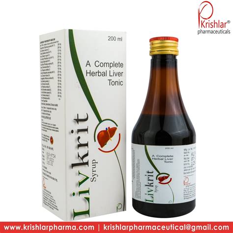 A Complete Herbal Liver Tonic Syrup At Rs Bottle Panchkula