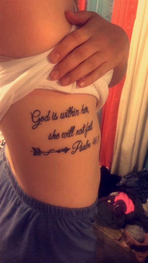 Bible Verse Tattoos On Ribs Tumblr