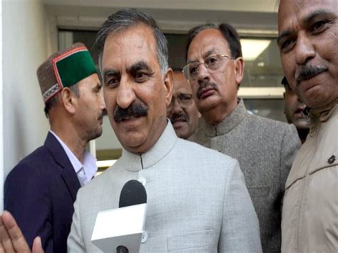 Congress Lok Sabha Candidate From Himachal Pradesh Cm Sukhu Told