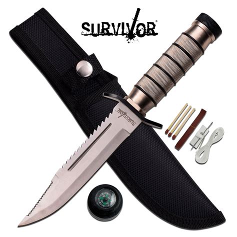 Survivor Survival Knife HK 695 Weapons Galore