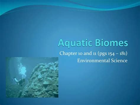 Ppt Aquatic Biomes Powerpoint Presentation Free Download Id2014531