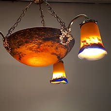 Noverdy France Art Nouveau Hanging Lamp Catawiki