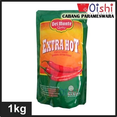 Jual Delmonte Extra Hot Saus Cabe Ekstra Pedas Kg Del Monte Shopee Indonesia