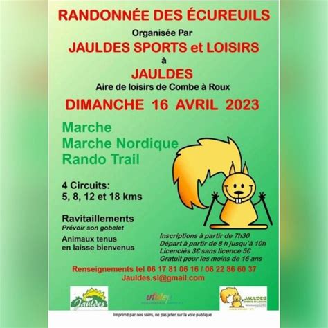 La Rando Des Ecureuils