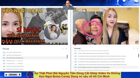 Re Up Giải Mã được Video Cắt Ghép Của Thằng Vô Liêm Sỉ Nguyển Tiến