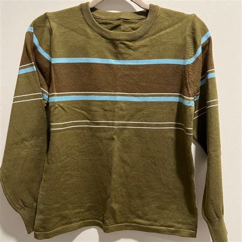 H M Sweaters Hm Striped Sweater Poshmark