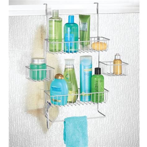 Maximize Every Inch Bathroom Storage Bins Mdesign Hanging Shower