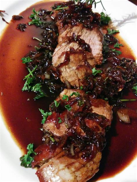 Balsamic Glazed Pork Tenderloin Olives On Tap