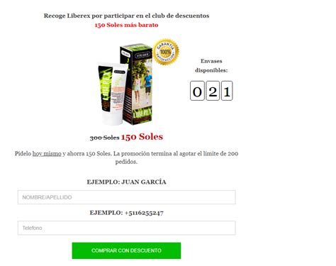 Liberex Crema Reseñas Precio Obras Ingredientes Original Comprar