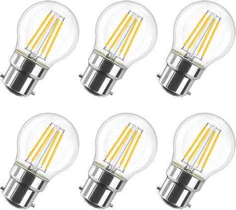 Lvwit B Golfball Led Bayonet Filament Bulb W Mini B Led Golf