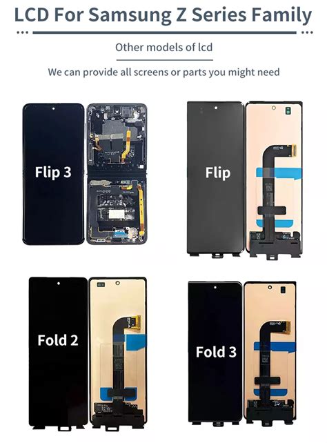 Z Fold Z Flip 2 3 4 5g Lcd Pantalla Replacement Display For Samsung