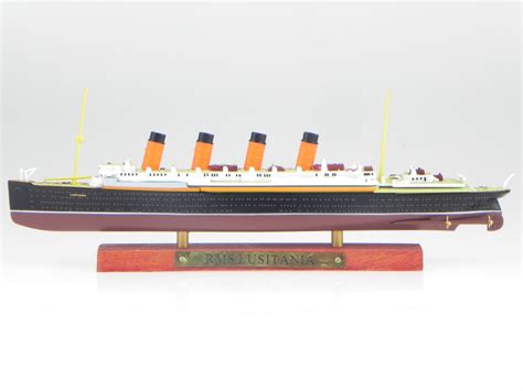 Rms Royal Mail Ship Lusitania Ocean Liner Metall Modell Atlas