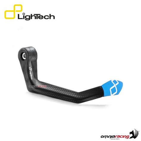 Lightech Carbon Fiber Brake Lever Guard With Guard End Cobalt Color