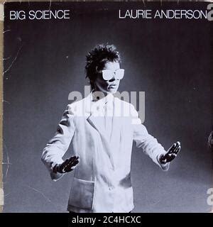 Laurie Anderson - Big Science - Vintage vinyl album cover Stock Photo ...