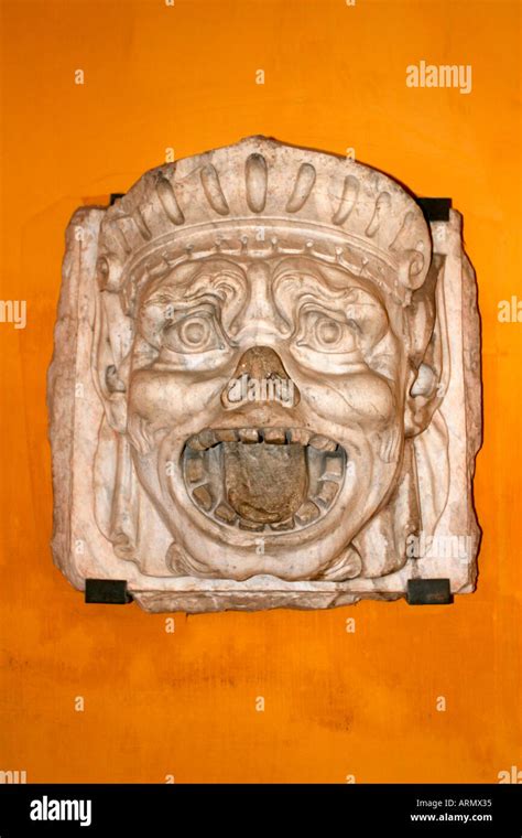 Bas Relief Sculpture In The Casa De Pilatos Palace In Seville Spain