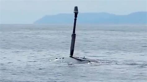 Our First Glimpse Of The Navy’s Orca Unmanned Submarine At Sea