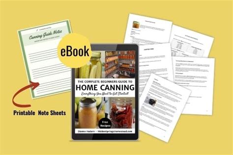 Complete Beginners Manual to Home Canning - eBOOK