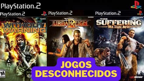 Jogos Desconhecidos Do Ps E Bons Youtube