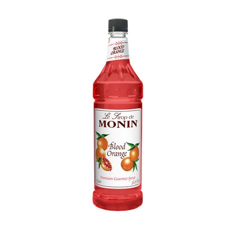 Monin Blood Orange Syrup Fortuna Enterprises