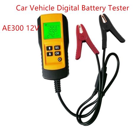 Car Diagnostic Tool Tester Ae300 12v Vehicle Car Battery Test Analyzer Tools Cca With Lcd