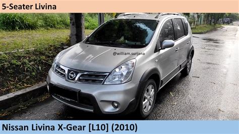 Nissan Livina X Gear L10 2010 Review Indonesia YouTube