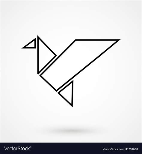 Geometric Bird Art