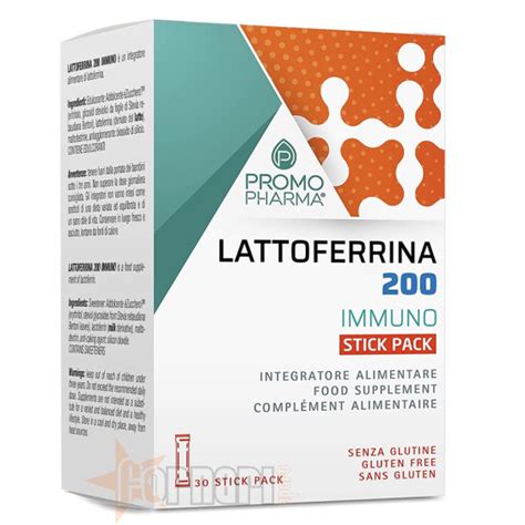 PromoPharma Lattoferrina 200 Immuno 30 Stick Pack Fornari Sport