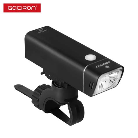 Gaciron 600 Lumen CREE LED 2500 MAh LED Best Bike Headlight Aluminium