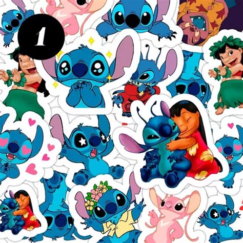 Stickers De Stitch Calcos Stickers A Prueba De Agua En Venta En La