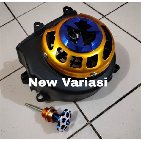 Jual PAKET NEW VARIASI COVER KIPAS MAGNET TWOTONE BEAT SCOOPY VARIO