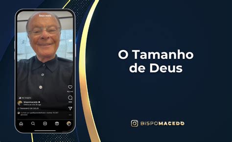 O Tamanho De Deus Portal Oficial Da Igreja Universal